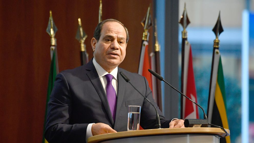 Abd al-Fattah al-Sisi, Egyptens president. Arkivbild.