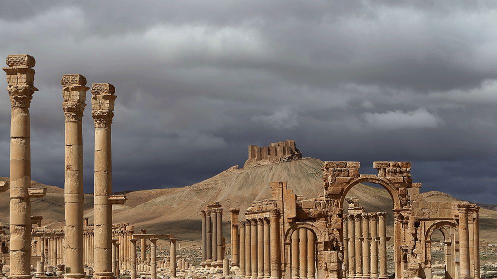 Världsarvstaden Palmyra.