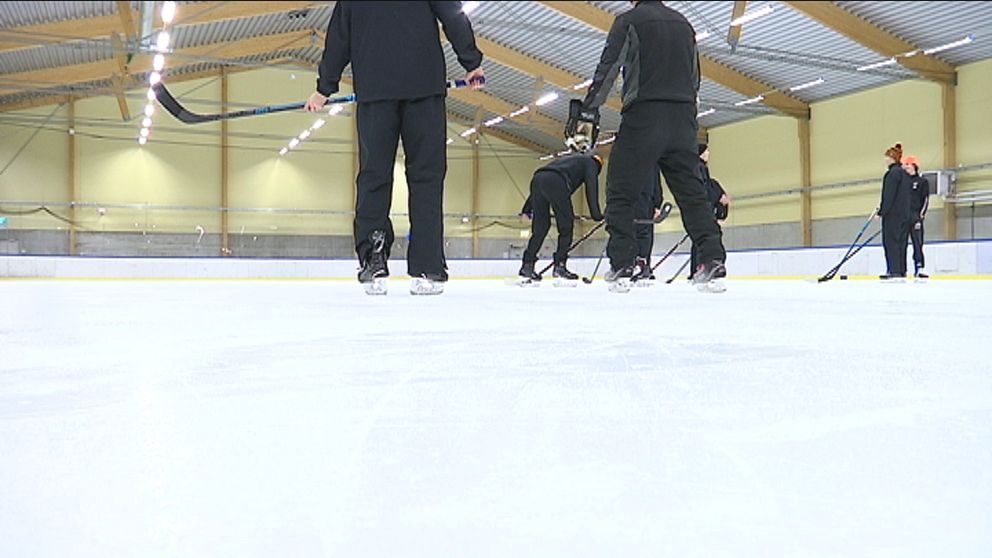 Hockey i D-hallen vid Coop Arena i Luleå