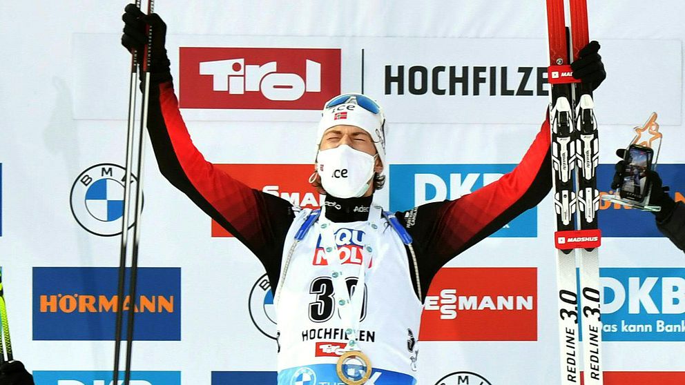 Sturla Holm Lägreid tog sin andra världscupseger.