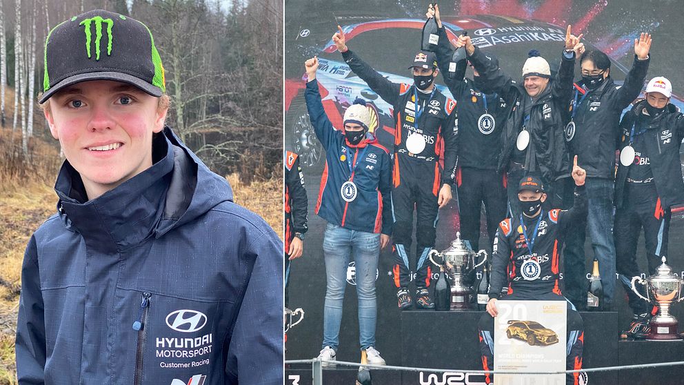 Oliver Solberg har skrivit på ett tvåårskontrakt för Hyundai Motorsport.