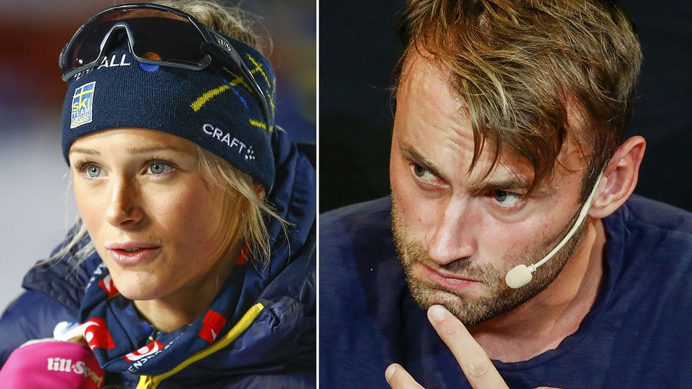 Frida Karlsson och Petter Northug.