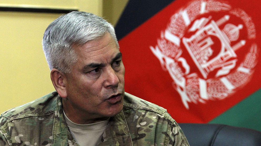 General John Campbell, ansvarig för Nato-styrkorna i Afghanistan.