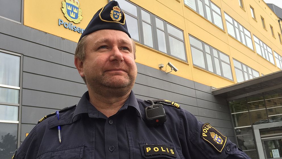 Kommunpolis Scott Goodwin i Växjö