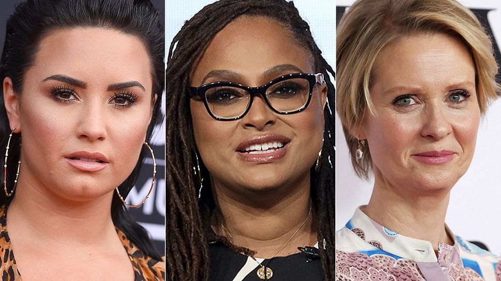 Demi Lovato, Ava Duvernay och Cynthia Nixon.