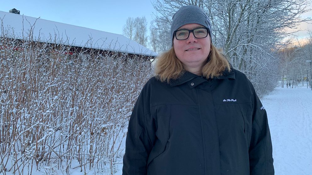 Anna Carlsson, nationell samordnare LänsstyrelsenDalarna, intervjuas utomhus.