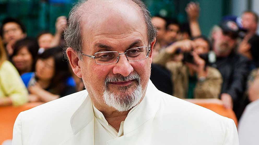 Författaren Salman Rushdie