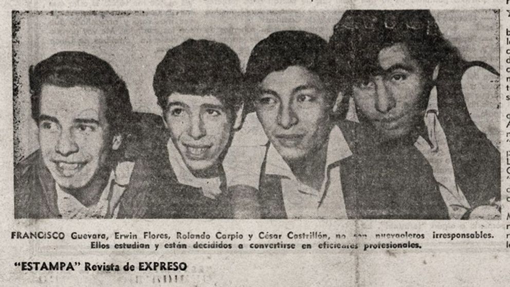 Medlemmarna i det peruanska bandet Los Sadicos kan ha varit musikhistoriens första punkare.