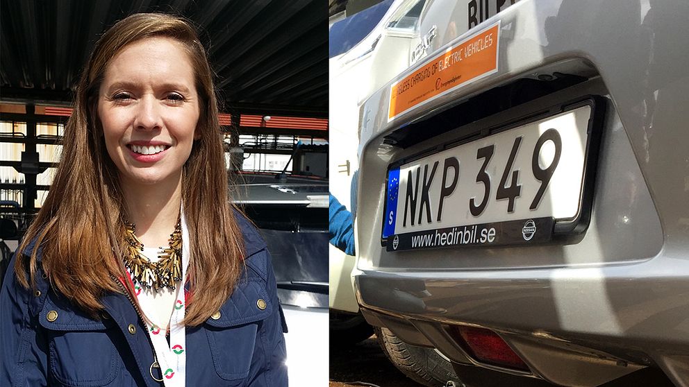 Rebecca Hough utvecklar och sprider de sladdlösa laddstationerna för elbilar.