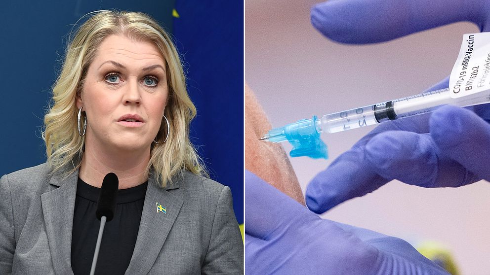 Lena Hallengren är en av de sex ministrar som i ett brev till EU-kommissionen uttryckt oro över Pfizers förseningar kring coronavaccinet.