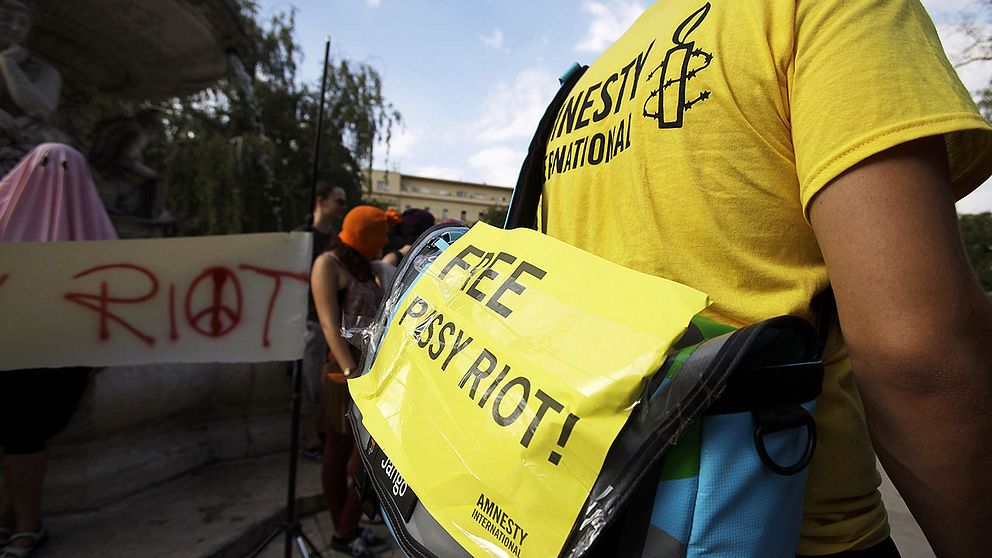 Amnesty i Ryssland hotas av den nya lagen om ”oönskade organisationer”