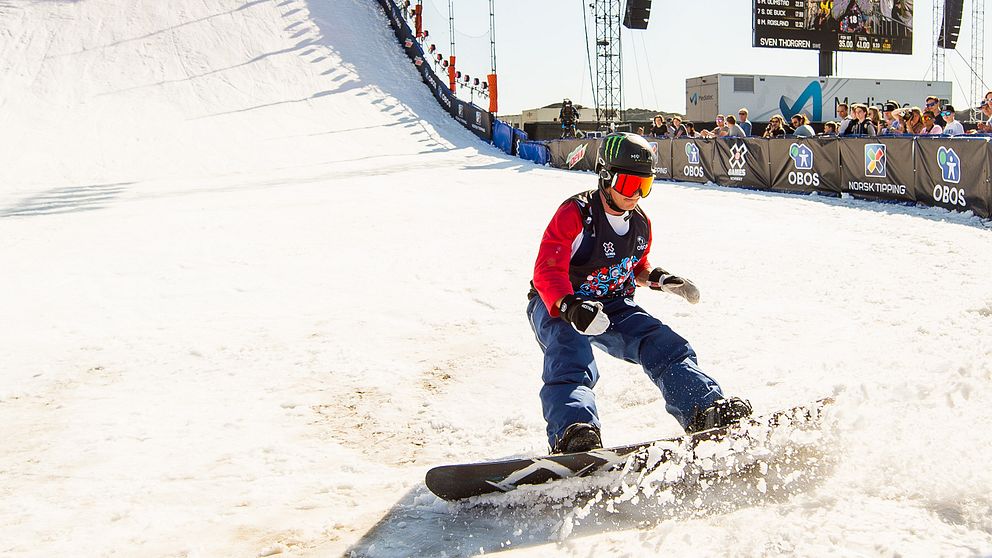 Svenske Sven Thorgren under X-Games i Norge.