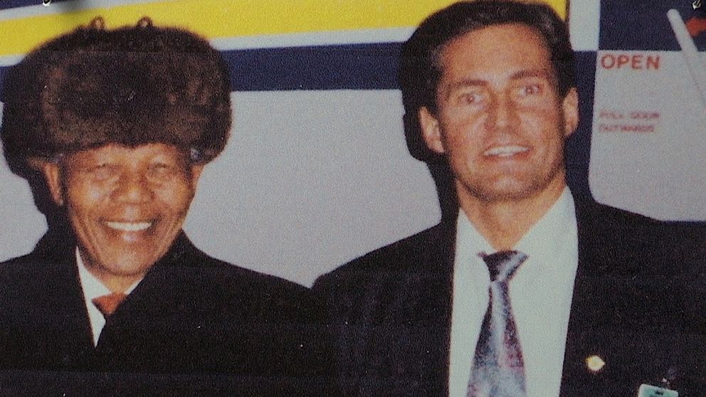 Mandela och Göran Bergström