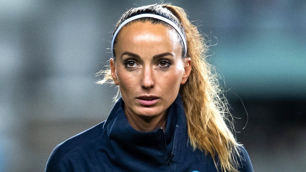 Kosovare Asllani i svenska landslaget.