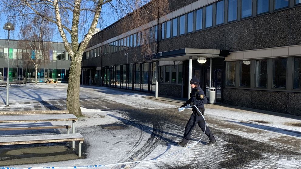 Skolattacken på Peder Skrivares skola i Varberg.