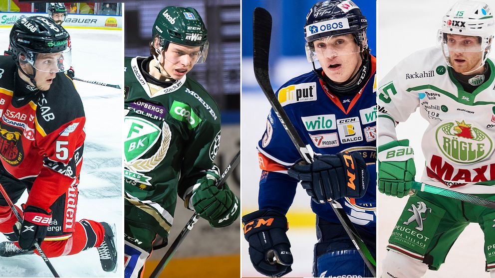 Filip Hållander, Albert Johansson, Pontus Holmberg och Simon Ryfors får debutera i Tre Kronor.