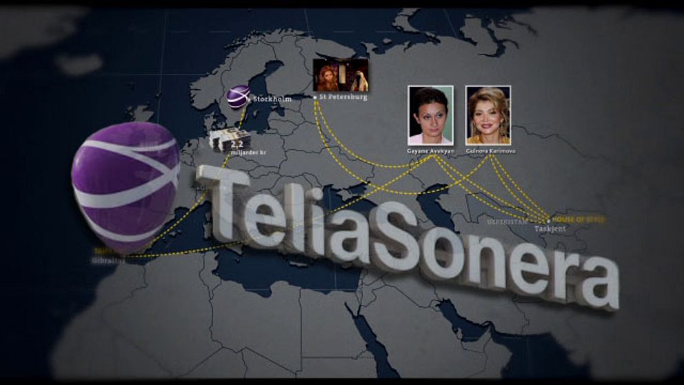 TeliaSonera maksoi 2,2 miljardia kruunua yhtiöstä, jolla on yhteyksiä Uzbekistanin hallintoon.