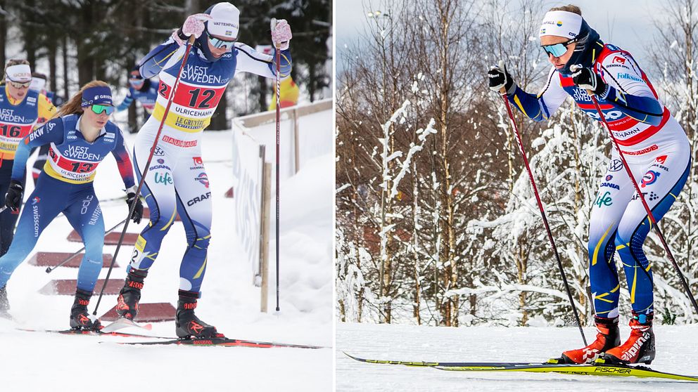 Både laget med Jonna Sundling och laget med Linn Svahn vann sina semifinaler.