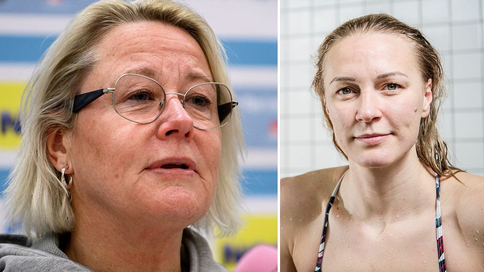 Förbundskapten Ulrika Sandmark hoppas på en snabb återkomst för Sjöström.