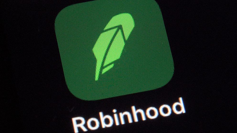 Bild på appen Robinhood.
