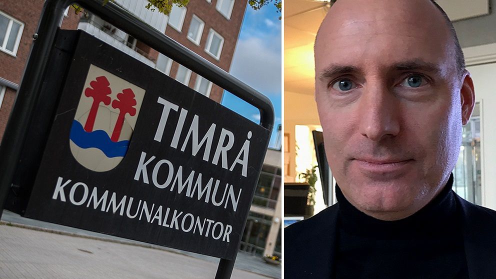 Exteriör Timrå kommunhus och Andreaz Strömgren