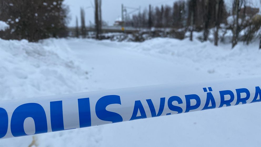 Polisavspärrning, Badhusparken Östersund