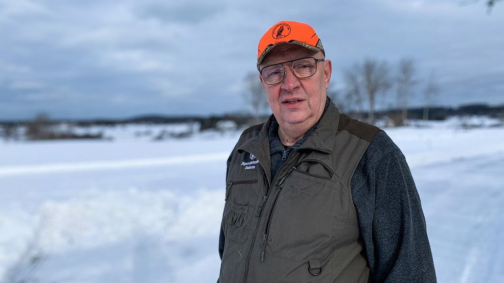 Närbild på Ulf Berg (M) regionstyrelsens ordförande i Dalarna, Jägarförbundets ordförande i Dalarna.