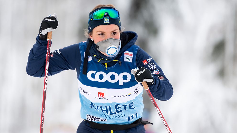Johanna Hagström får chansen i VM-sprinten.
