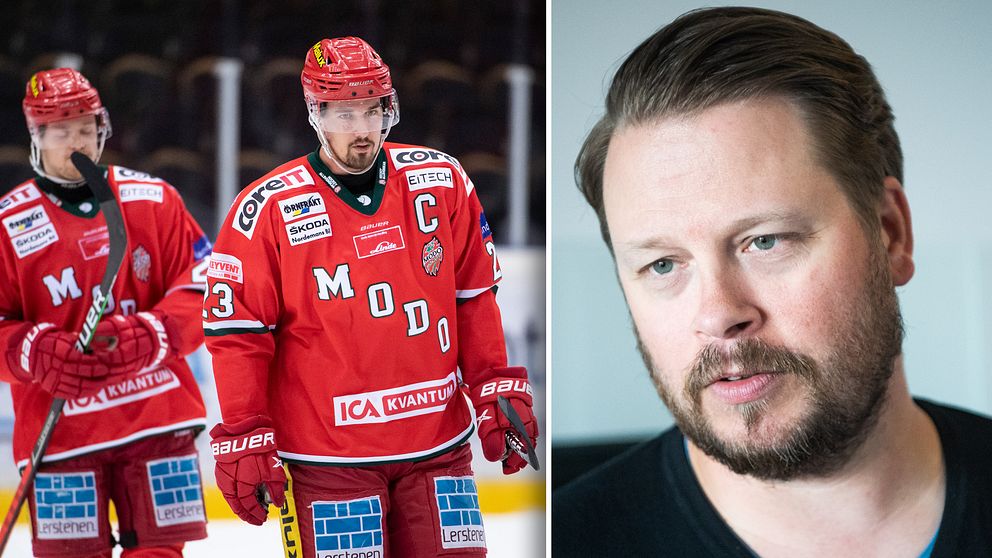 Modos sportchef Fredrik Glader blev mordhotad efter lagets förlust under onsdag kväll.