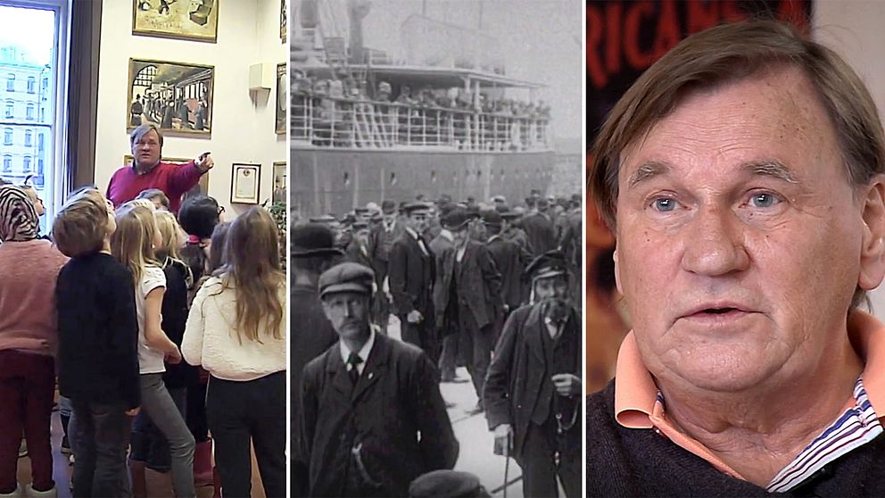 Följ med in i Emmigranternas hus en sista gång, där vd Roger Bodin nu packar ihop museet som i över 16 år berättat om svensk in- och utvandring.