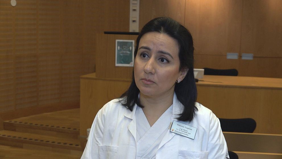 Mehreen Zaigham, läkare på Skånes universitetssjukhus.
