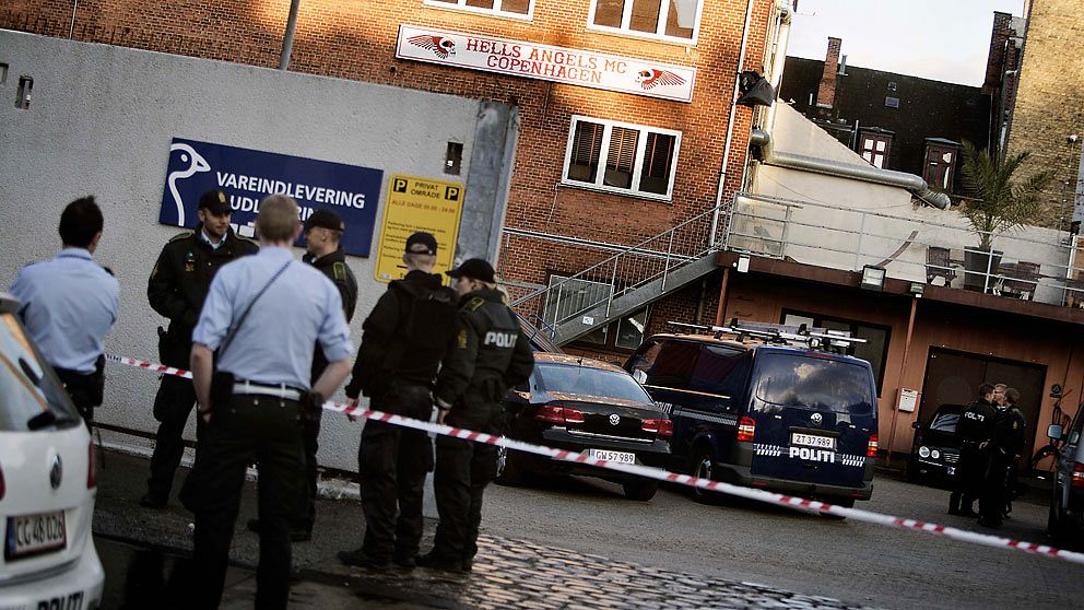 Polistillslag mot Hells Angels i Köpenhamn