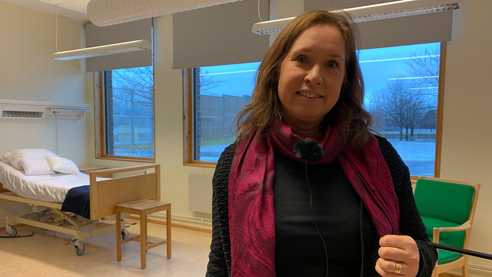 Marie Wester, lärare på vård- och omsorgsprogrammet på Sannarpsgymnasiet.