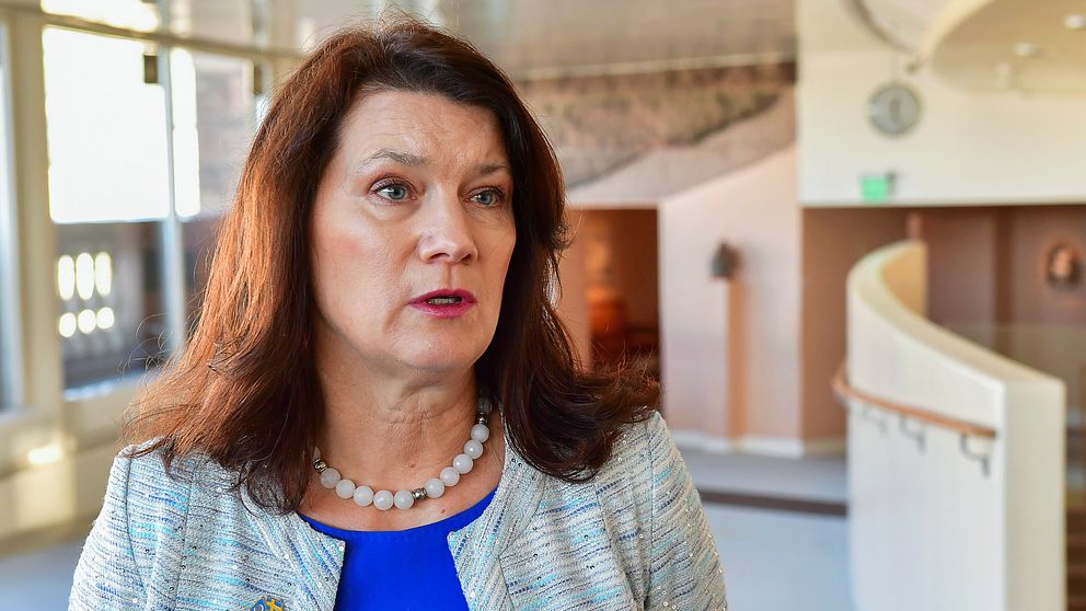 Sveriges utrikesminister Ann Linde (S)