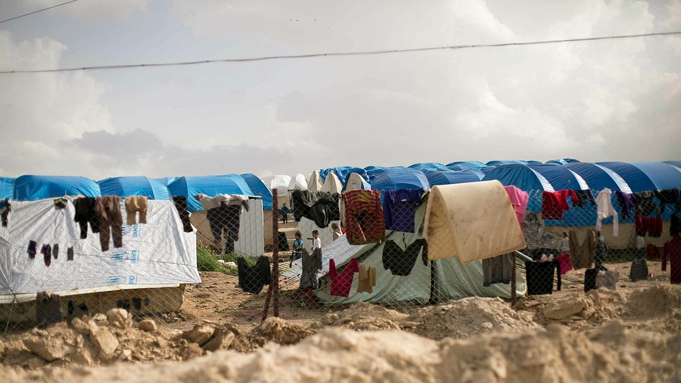 al hol lägret i Syrien