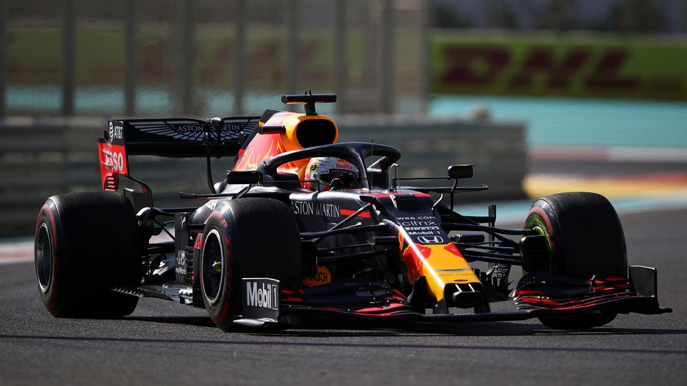 Max Verstappen vann kvalet i Bahrain.