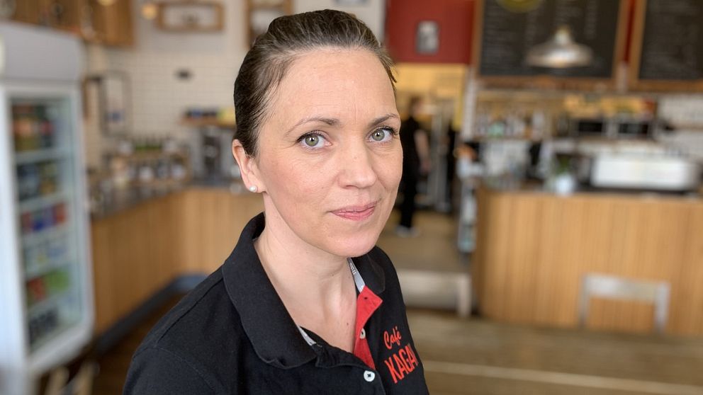 Lisa Gölén, caféägare i Simrishamn