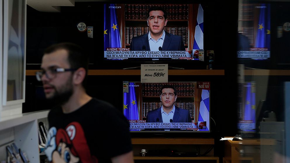 Alexis Tsipras höll ett tal till folket på onsdagen, där han berkräftade att folkomröstningen kommer att bli av.