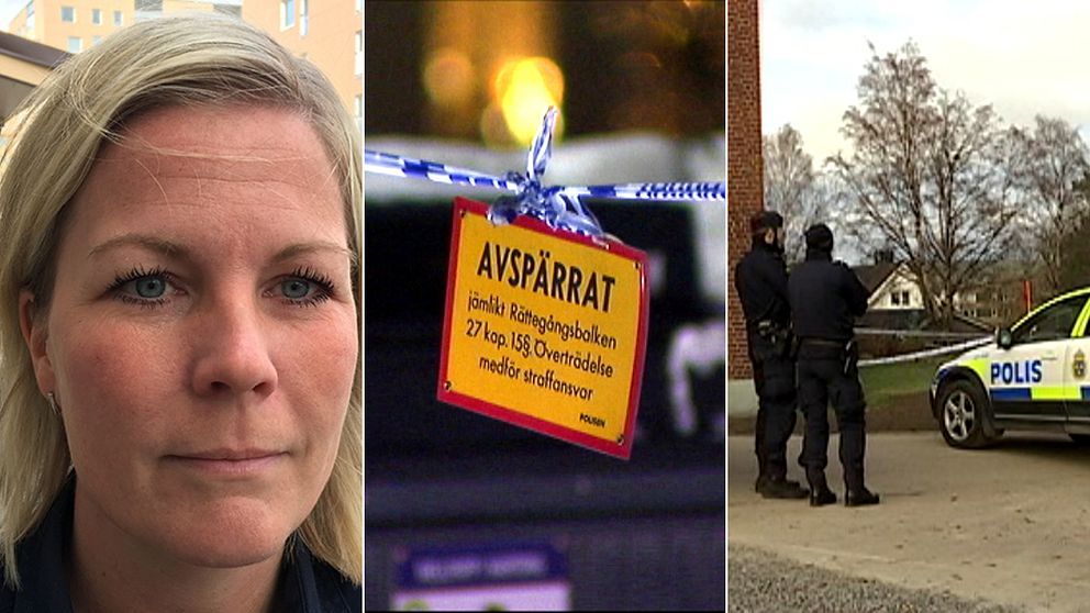 Josefine Perming Tengqvist, chef för utredningssektionen vid polisen i Västernorrland.