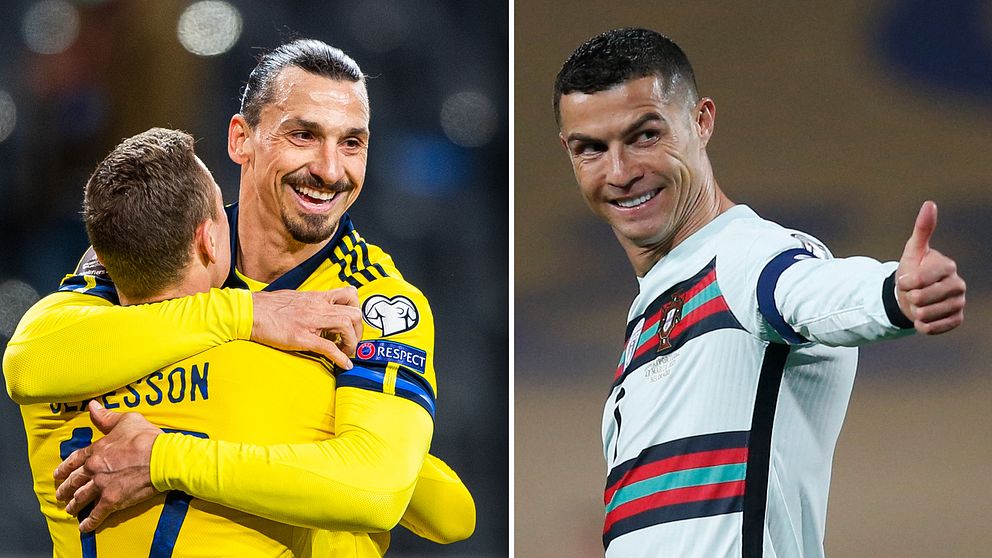 Uefa bekräftar publik under fotbolls-EM. Det gillar säkert Zlatan Ibrahimovic och Cristiano Ronaldo.