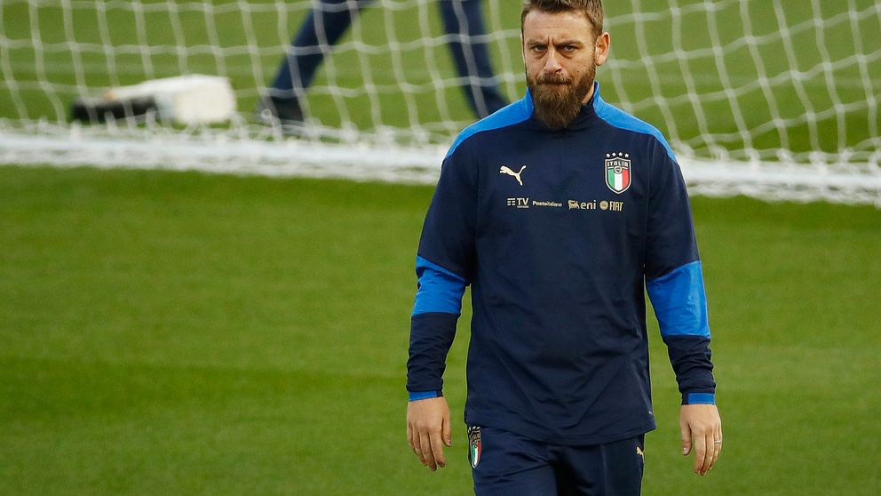 Daniele De Rossi testade positivt för covid-19.