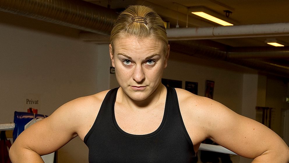 Ett porträtt från 2009 av boxaren Maria Lindberg. Arkivbild.