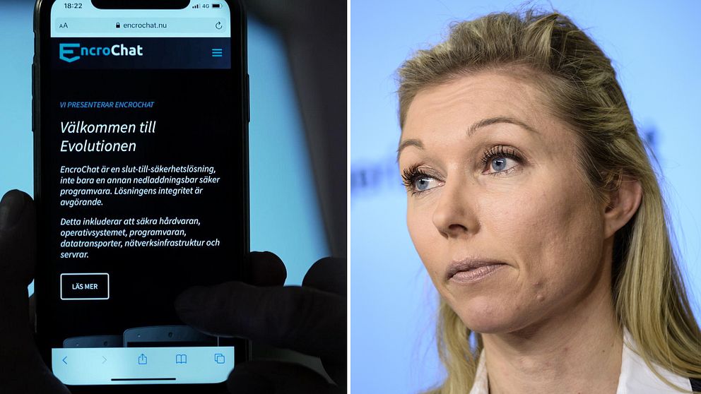 Linda H Staaf, chef för underrättelseenheten vid Noa, polisens nationella operativa avdelning.