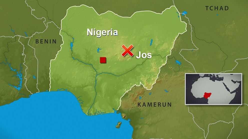 Karta Nigeria