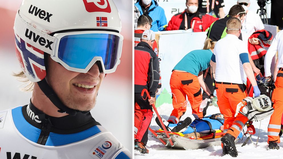 Daniel-André Tande kraschade illa i Planica i mars men blir nu allt bättre.