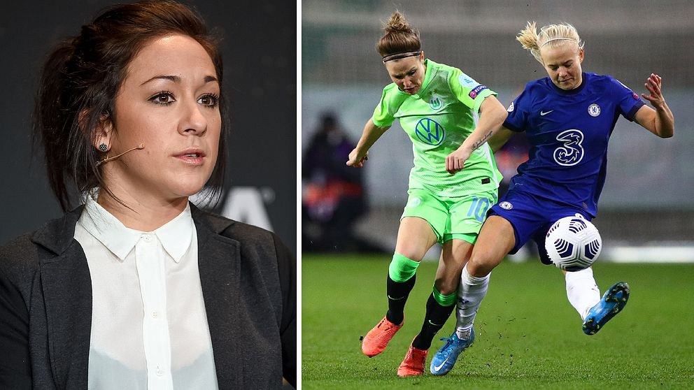 Nadine Kessler, damansvarig hos Uefa, vill inte att damlagen ska ingå i Super League-planerna.