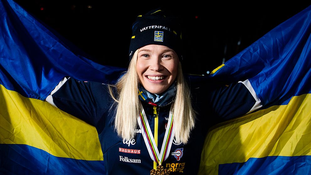 Jonna Sundlings guldlopp var en av många tävlingar som lockade storpublik under vintern.