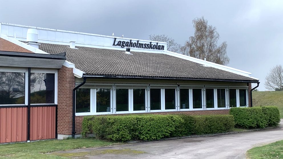 Lagaholmsskolan i Laholm.