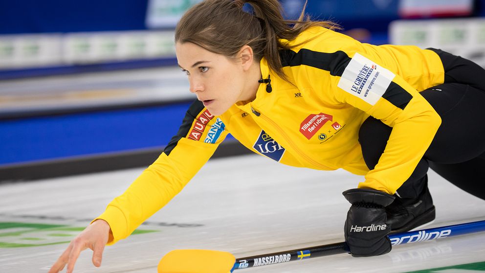 Sverige besegrade Tjeckien i curling-VM.