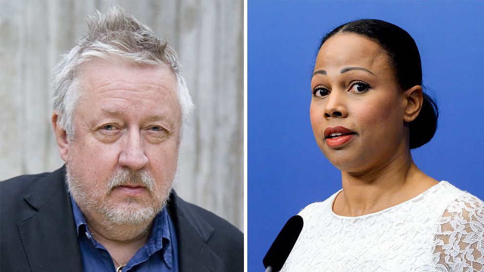 Leif GW Persson är inte nöjd med kulturminister Alice Bah Kuhnke (MP).